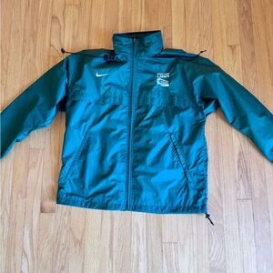 Nike Storm-FIT Track Town Rain Jacket Men’s Green Running Windbreaker